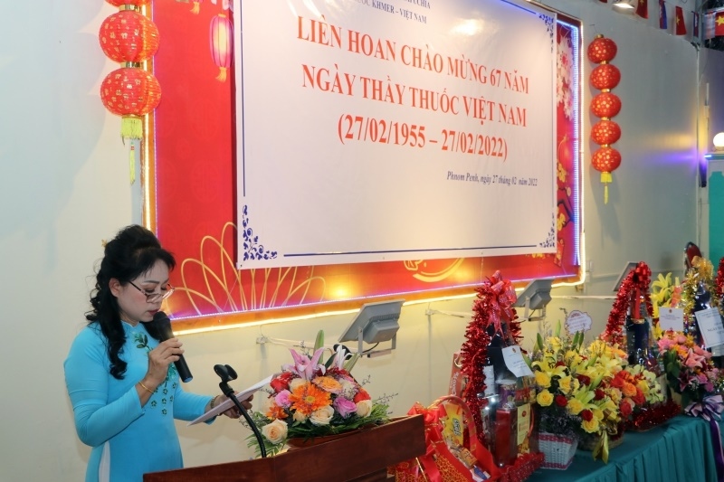 Kiều bào tại Campuchia kỷ niệm 67 năm ngày Thầy thuốc Việt Nam